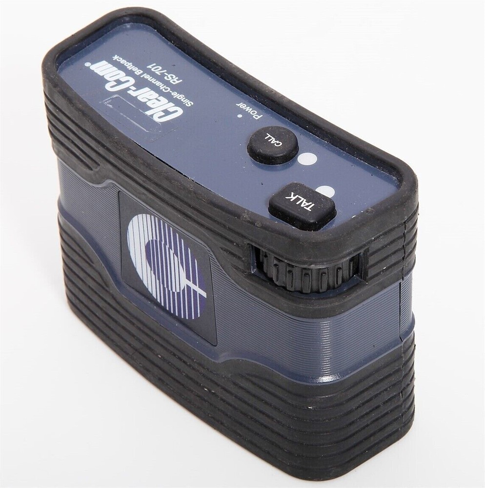 New Clear-Com ClearCom RS-701 RS701 Single Channel Intercom Beltpack No Headset