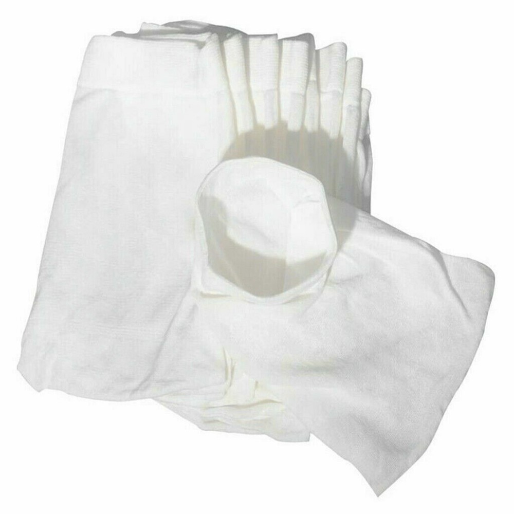30Pcs Pool Skimmer Replacement Savers Elastic Swimming Pool Filter Socks White
