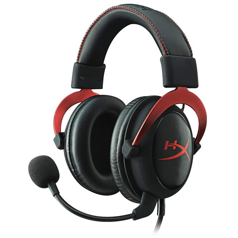 HyperX Cloud III Over-Ear Gaming Headset - Black/Red