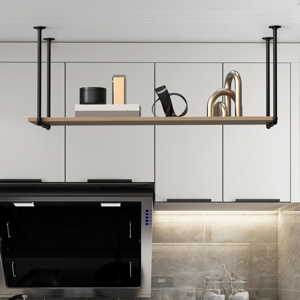 Metal Overhead Garage Storage Rack Bracket Heavy Duty Ceiling Organizer System
