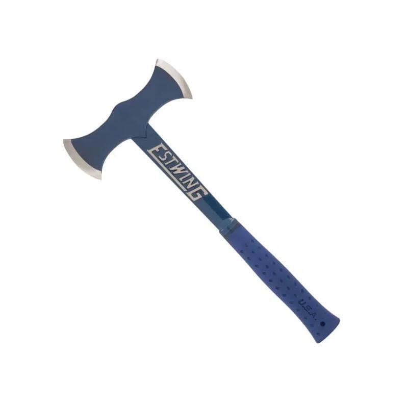 Estwing E6-DBA Black Eagle Blue Double Bit Axe (Vinyl Grip)