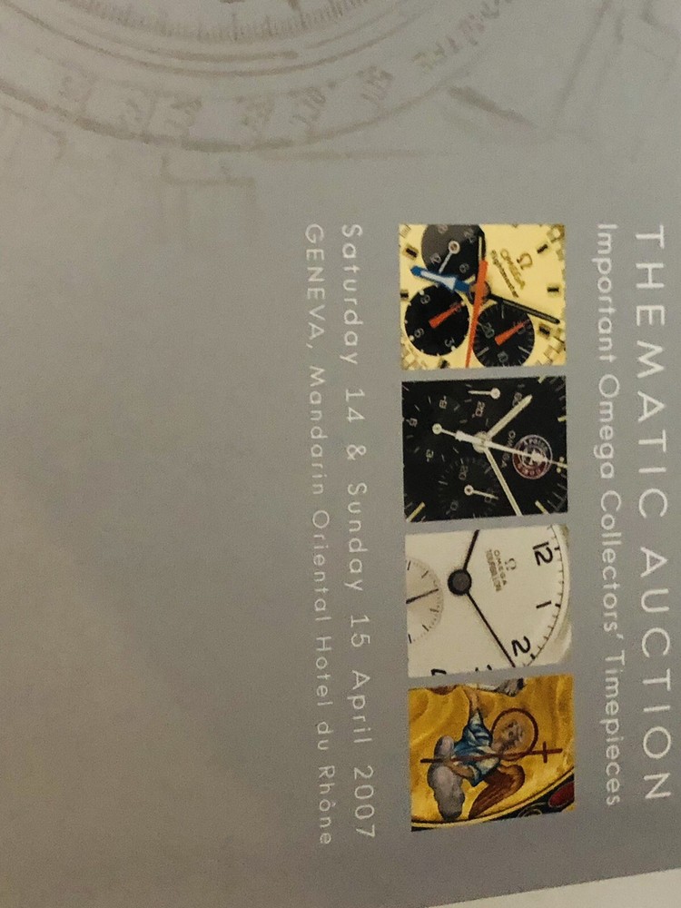 OMEGAMANIA Thematic Auction