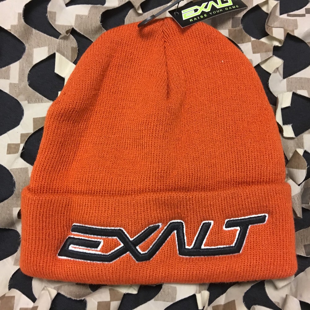 NEW Exalt Bold Paintball Beanie - Orange