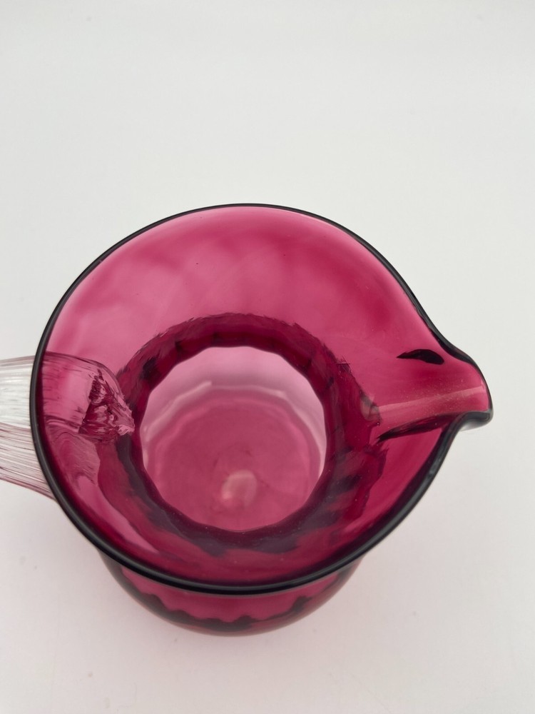 Pilgrim Cranberry Small Creamer/Pitcher