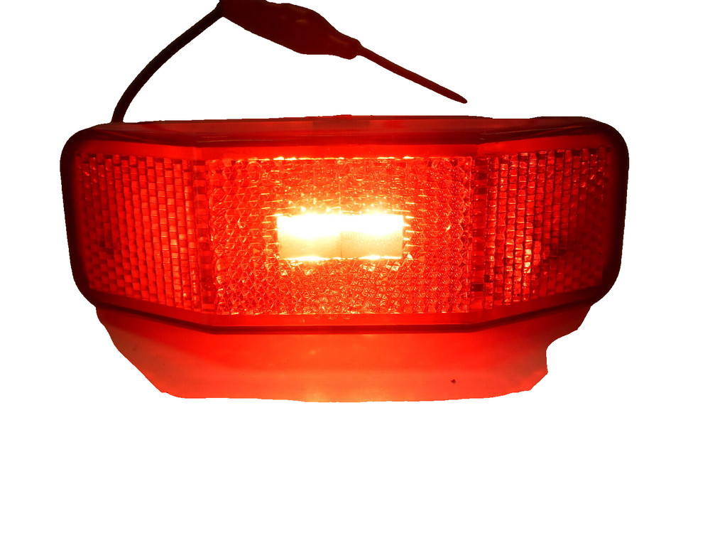 Red LED Bargman 99 Replacement Marker Light RV Truck Trailer 225