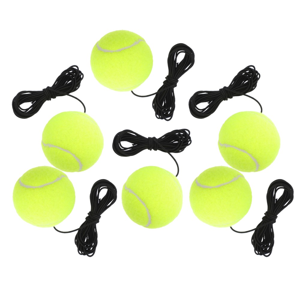 6 Pcs Tennis with Line Single Player Replacement for Practice