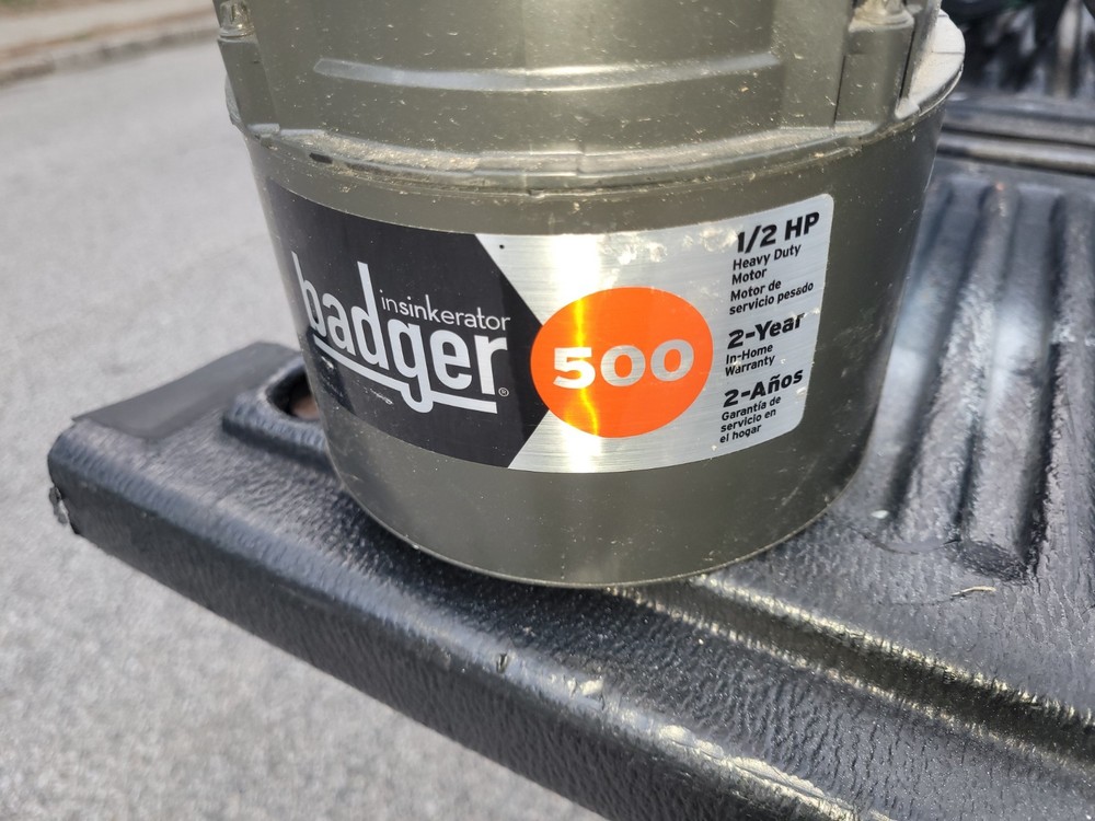 InSinkErator Badger 500-1 Garbage Disposal Untested