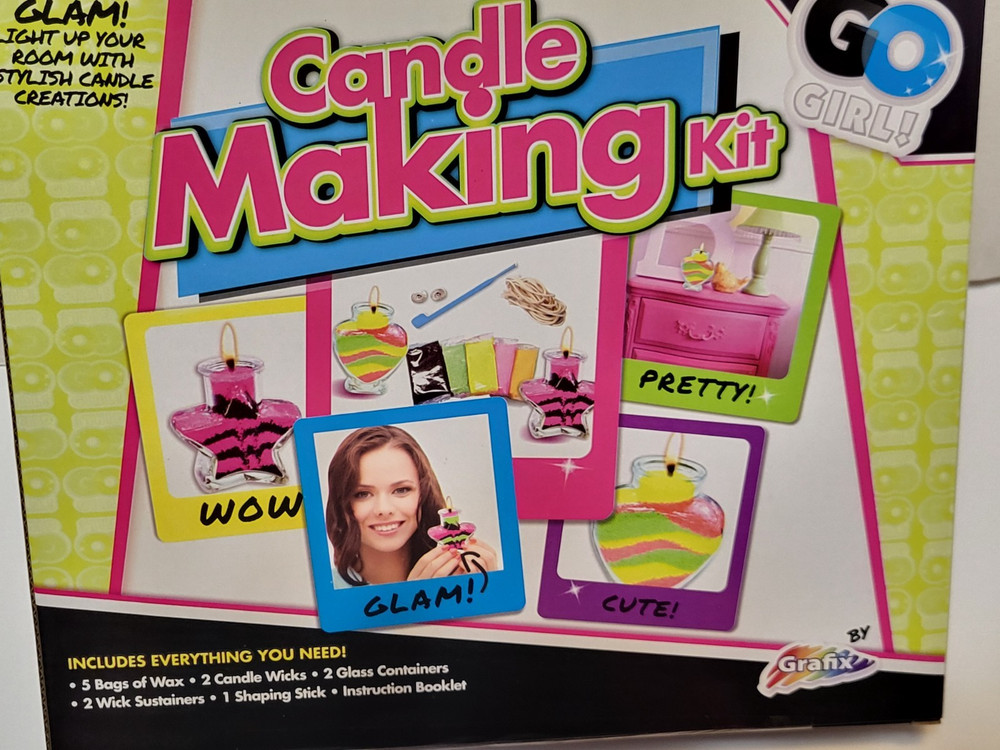 Grafix Candle Making Kit New In Box Ages 6+