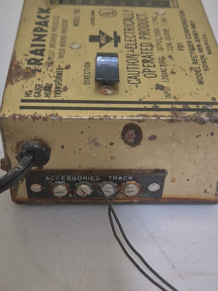 Trainpack HO Transformer #100 Model Rectifier Corp Made in USA