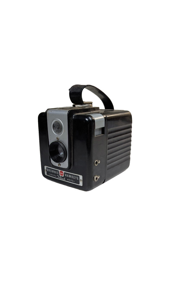 1952 Kodak Brownie Hawkeye Flash Bakelite Box Camera - YSRA Date Code, Untested