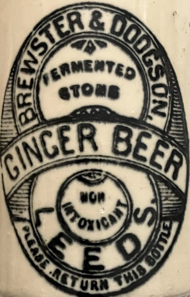 Brewster & Dodgson Ginger Beer Stoneware Bottle