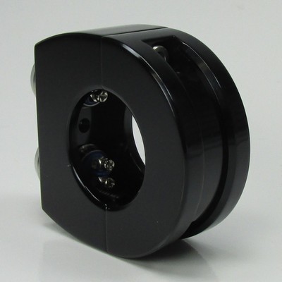 Billet Alum. 2-Button, Black Switch Block for 1" Handlebars Custom Chopper Cafe