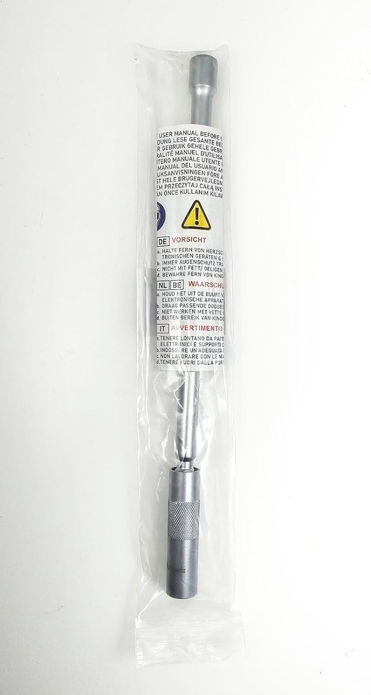 Toolwiz 14mm Spark Plug Socket with 12.2" Extension, White