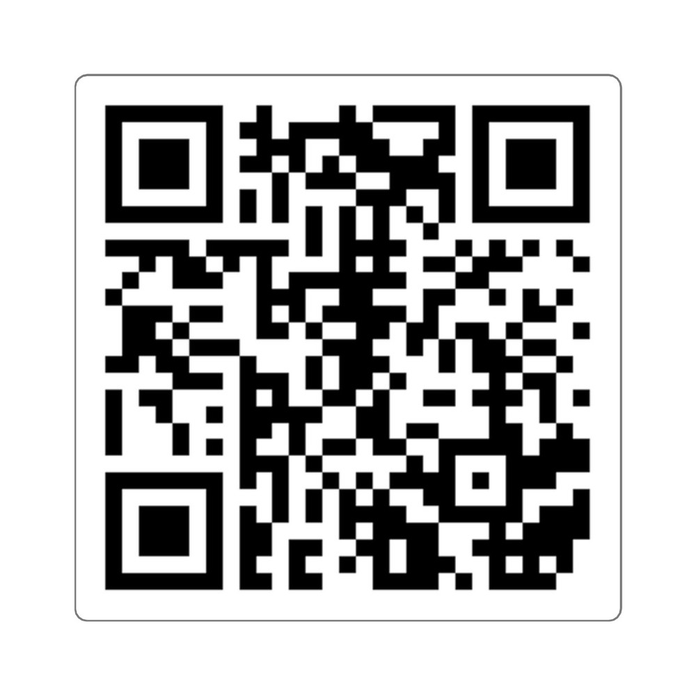 Rick Roll Square Sticker!