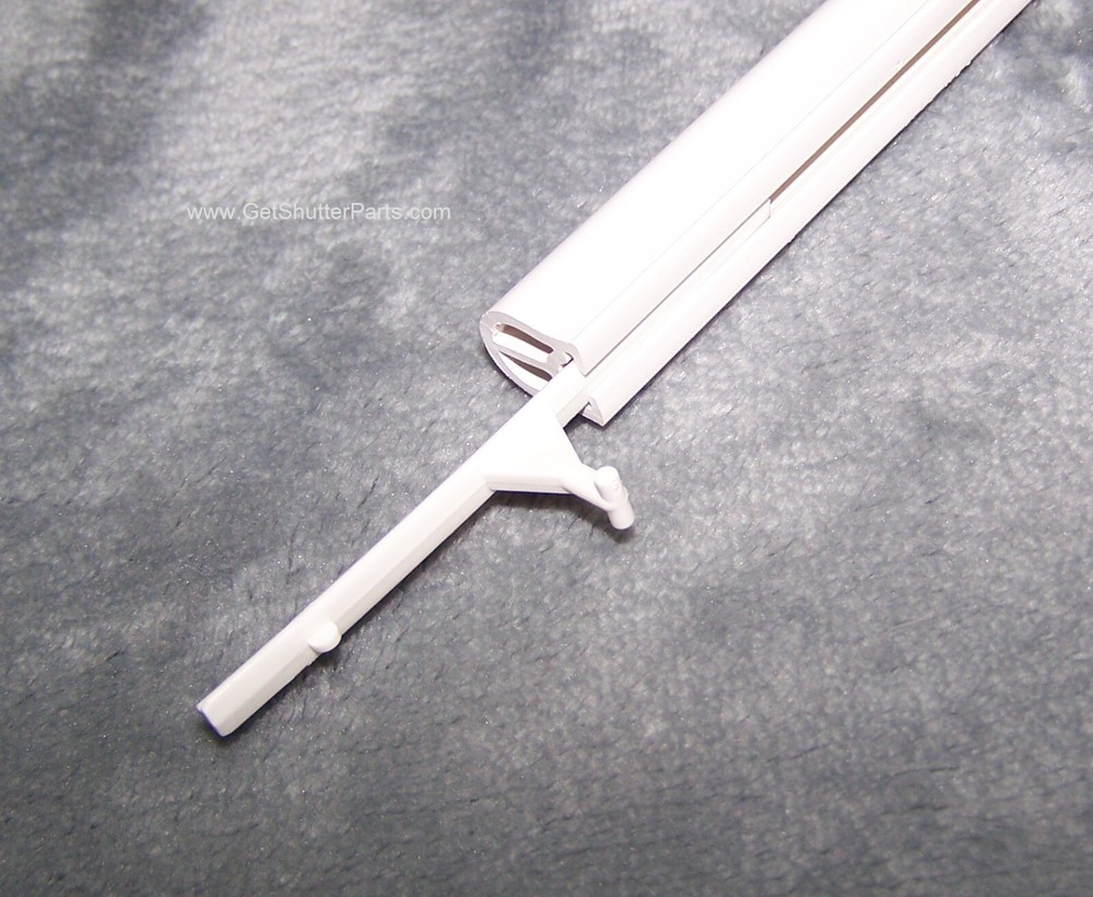 Poly/Vinyl Plantation Shutter Vane Connector - Triangle Base