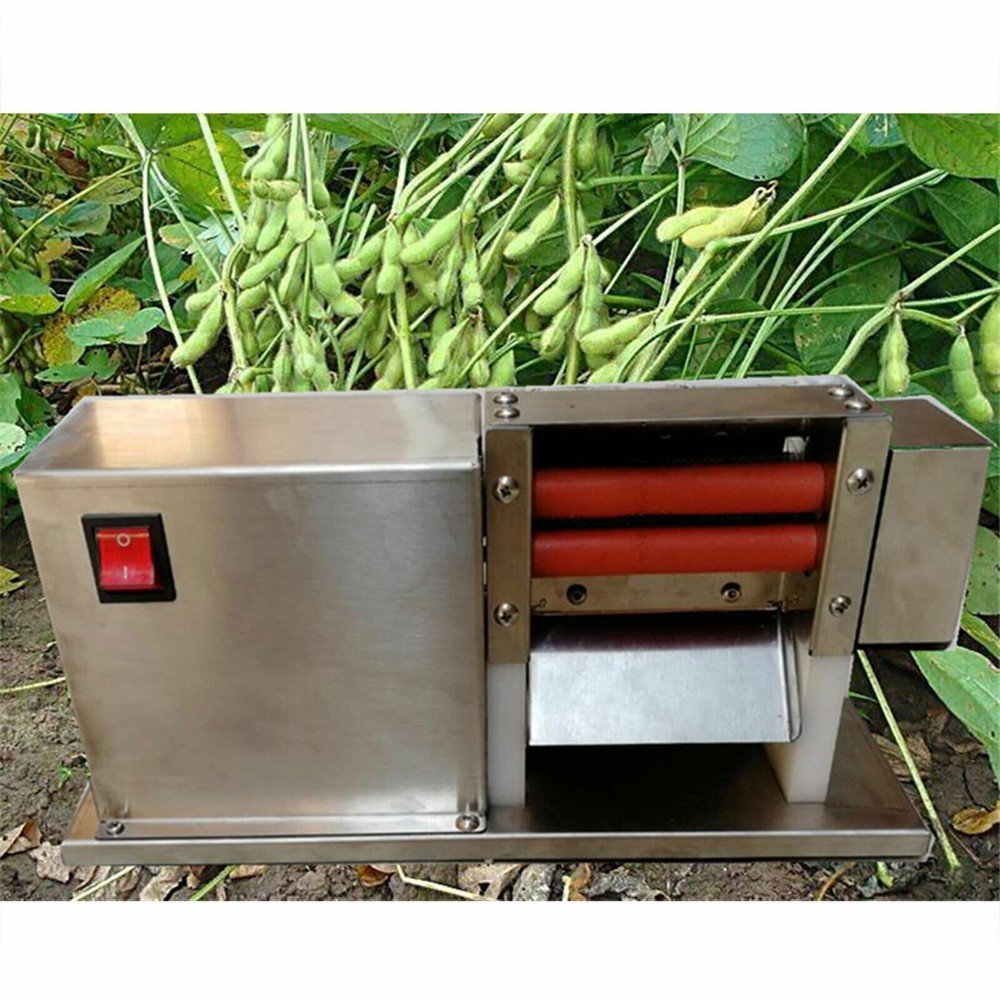 Commercial Electric Beans Sheller Semi-automatic Peeler Bean Pea Peeling Machine