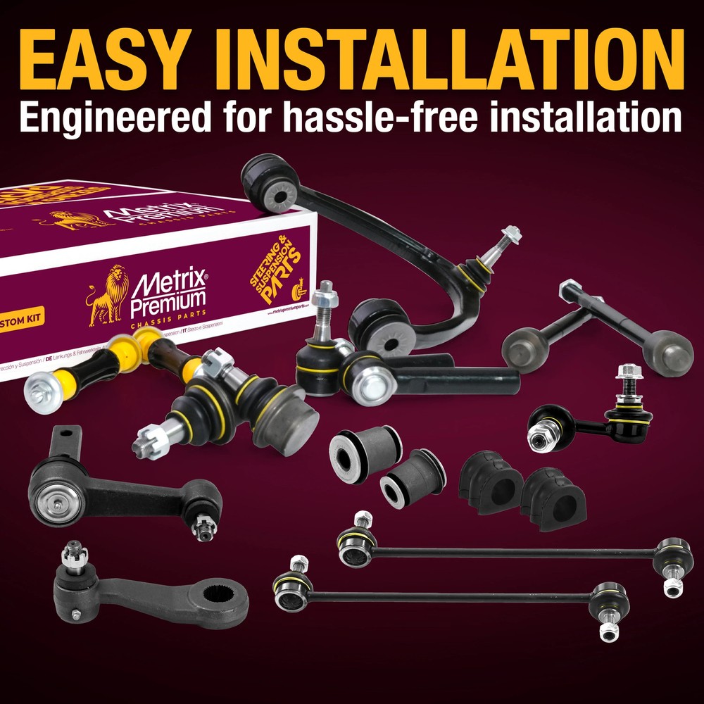 Front Upper Control Arm & Outer Tie Rod End for Mercedes E350 E500 E320 RWD E320