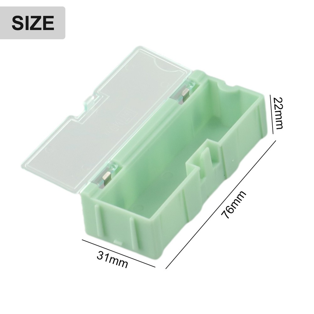 Convenient Storage Solution for Electronic Components 10PCS 75x31 5x21 5mm