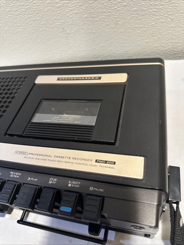 Vintage Working Marantz PMD 200 Professional Cassette Recorder 2 Speed