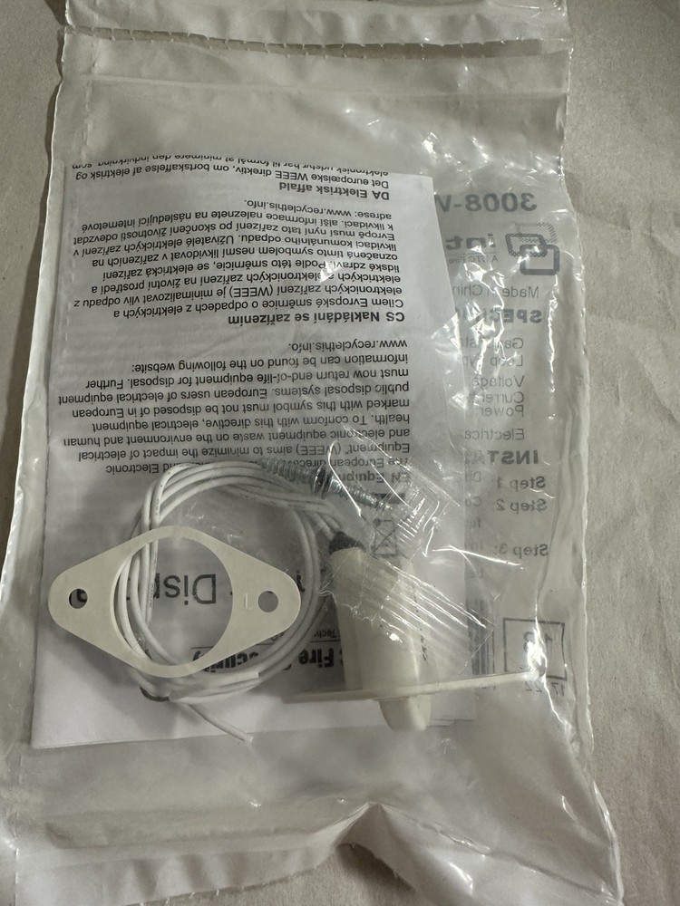NEW Interlogix 3008-W Res and Com Plunger Switch