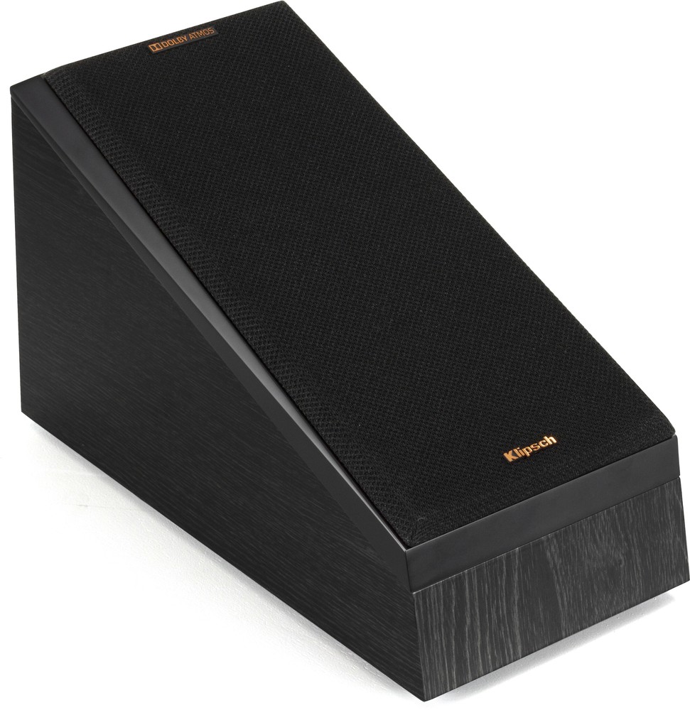 Klipsch Ref Premiere RP-500SA pair Dolby Atmos elevation speakers Ebony