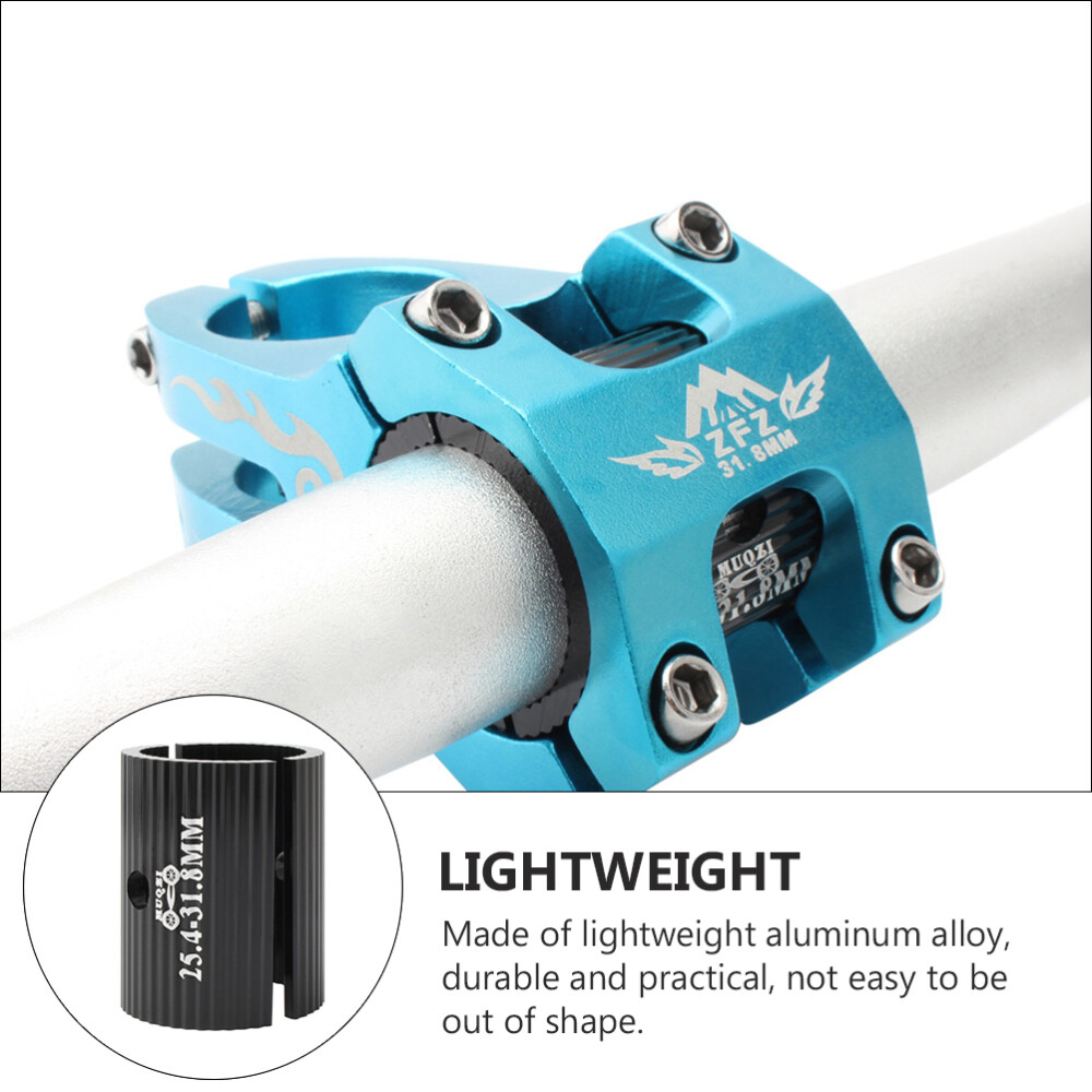2PCS Handlebars 31.8 Aluminum Alloy Handlebar Adapter Handlebar Spacers