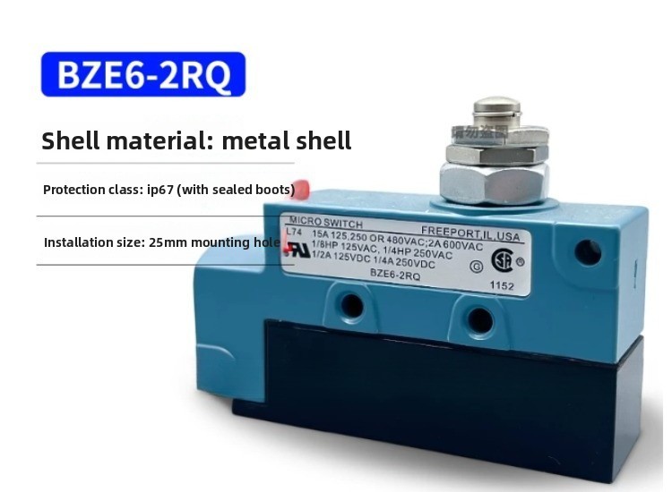 Honeywell BZE6-2RQ Precision Limit Switch / Micro Switch MICRO SWITCH E6 Series