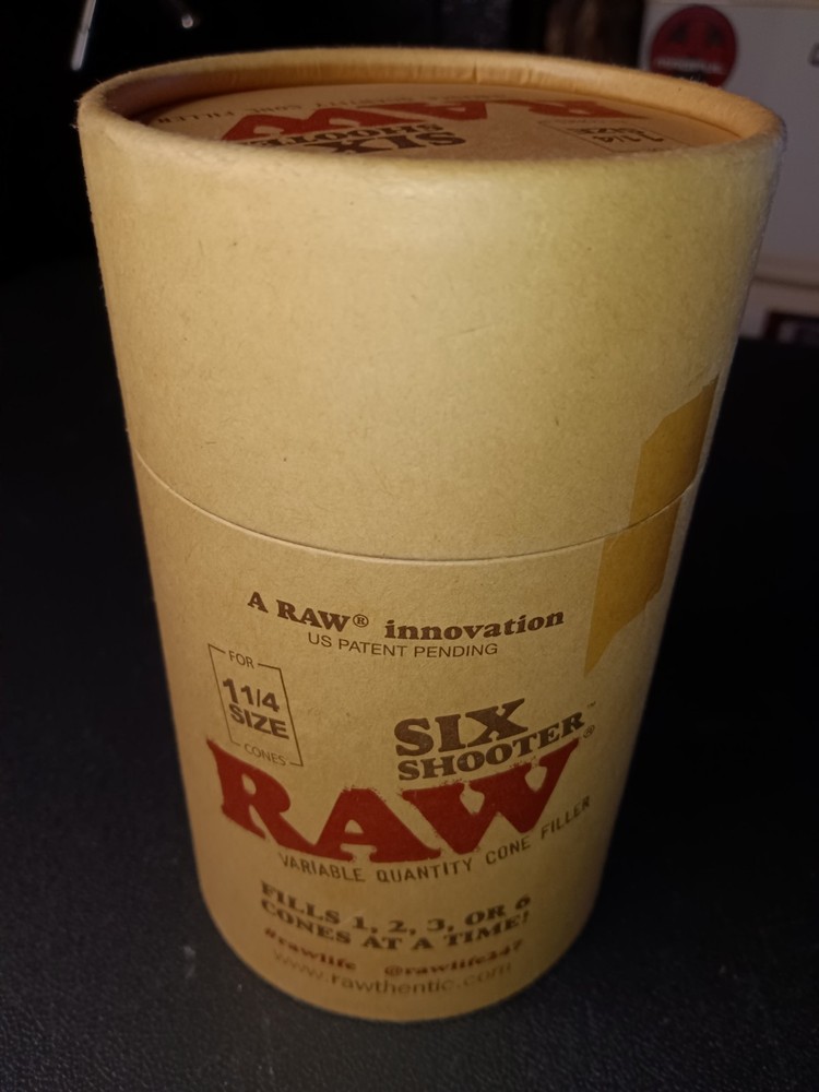 RAW Six Shooter for King Size Cone Loader Filling Device