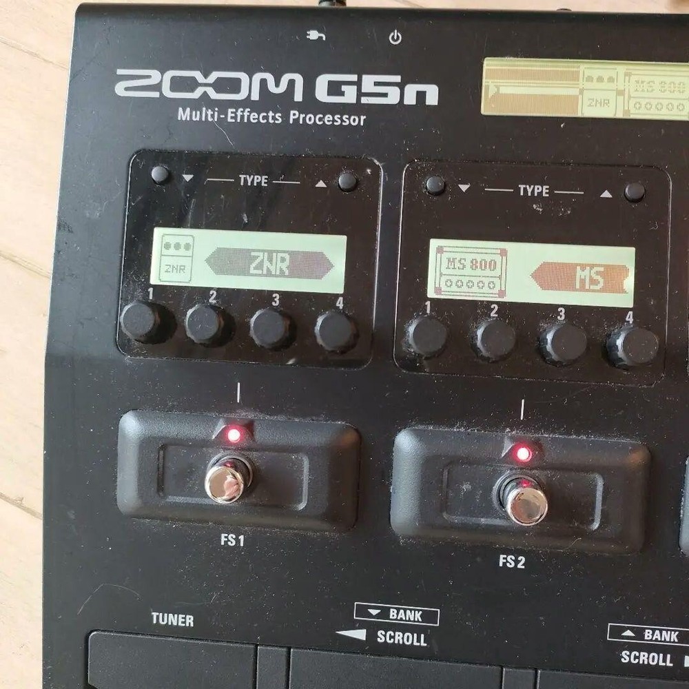 Zoom G5n Multi Effects Processor Effect Guitar Pedal
