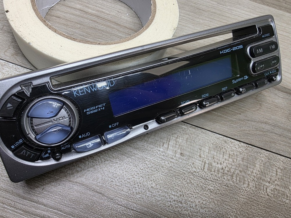 Kenwood KDC-205 Detachable Faceplate Only replacement Tested