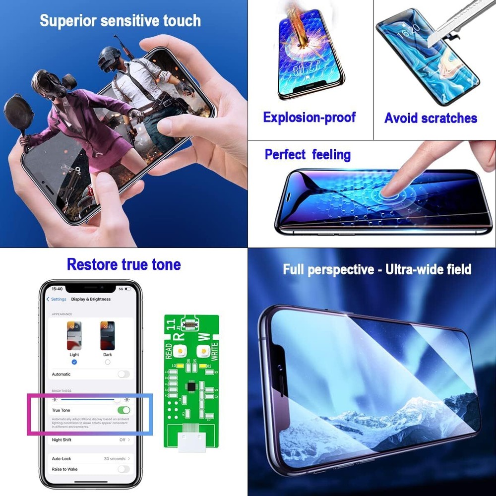 For iPhone 11 LCD Display Touch Screen Replacement Digitizer Assembly True Tone