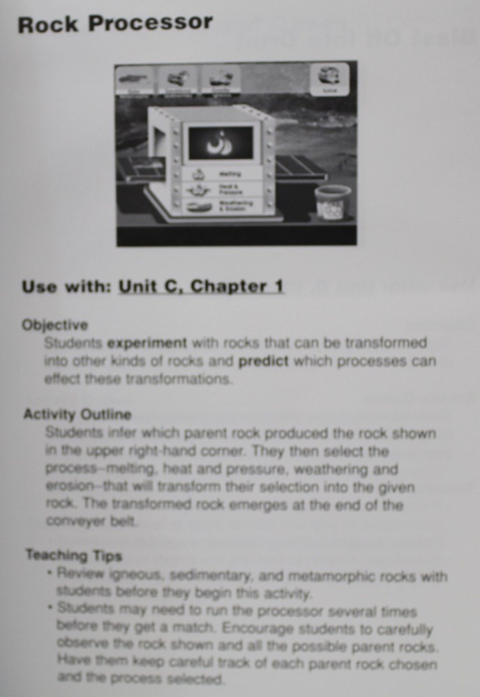 Harcourt Science Explorations Cd-ROM & Teacher Guide Package For Grade 3