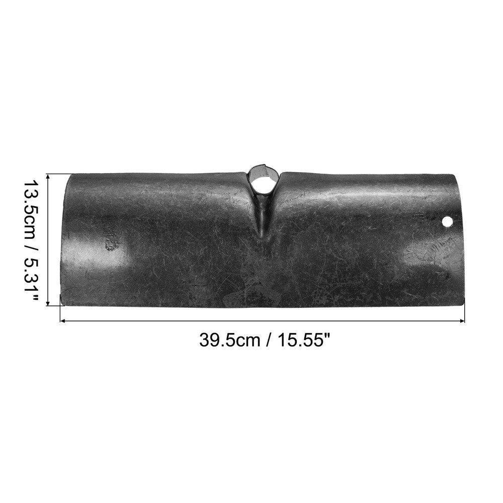 Farm Scraper Rake Head Galvanized Manganese Steel without Handle Black