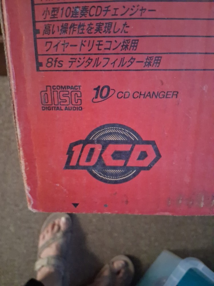 Vintage Sony CDX-424RF Compact Disc Changer System