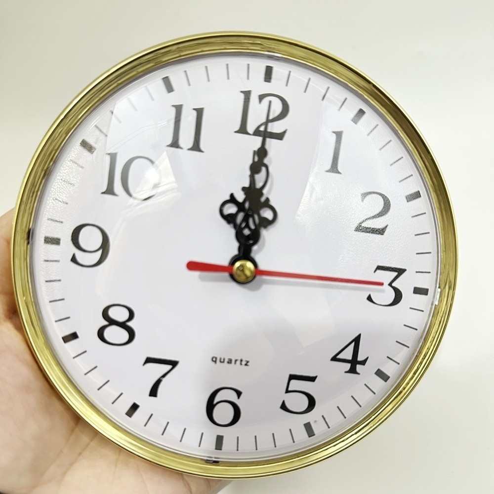 High Precision Quartz Clock Insert Movement with Clear Arabic Numerals