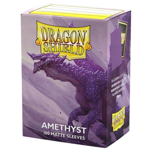 Dragon Shield Matte Amethyst (100ct)