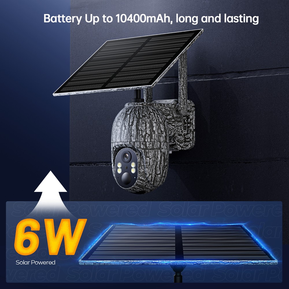 4G LTE Cellular Trail Camera Solar Trail Camera PTZ Cellular Security Camera