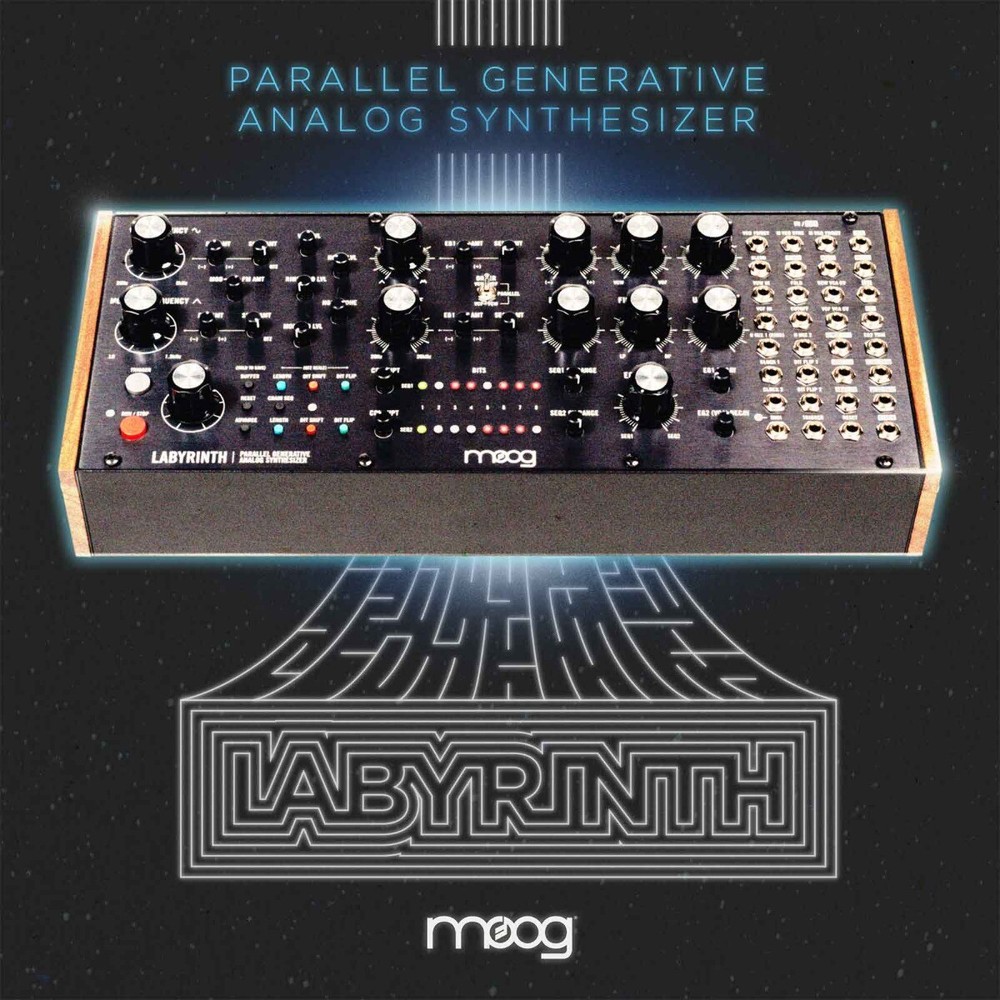 Moog Labyrinth Parallel Generative Analog Synthesizer