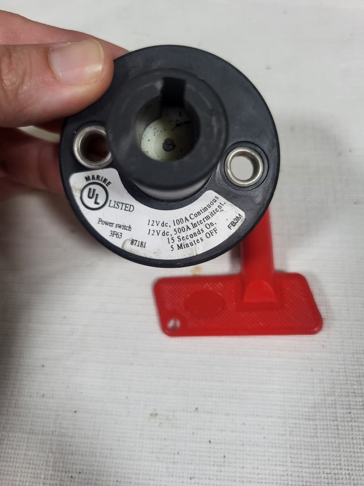 HELLA MAIN SWITCH BATTERY POWER SWITCH 3F63