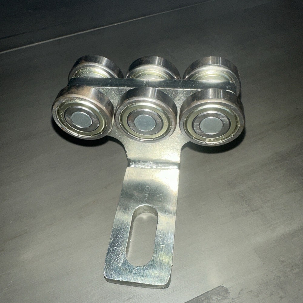 6 Wheel T Type Trolley Assembly Stable Welded Roller Electric Hoist single