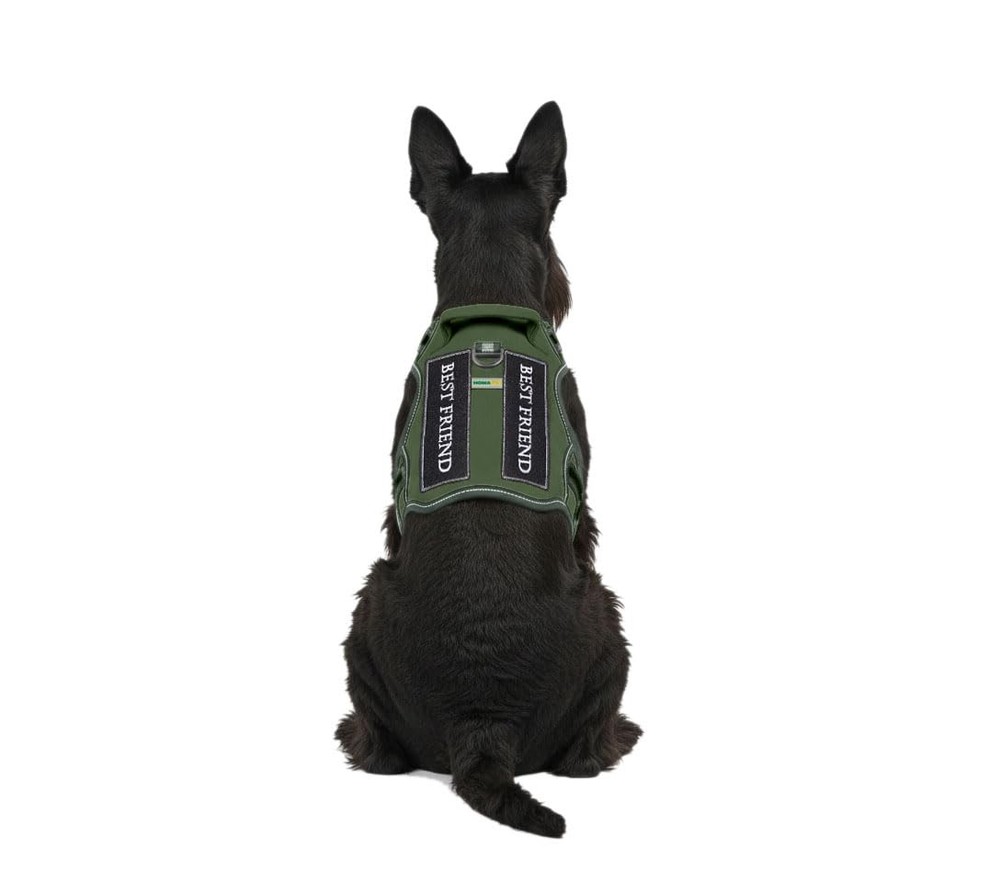 . Premium No-Pull Tactical Dog Harness with Adjustable Straps Soft Padded Des...