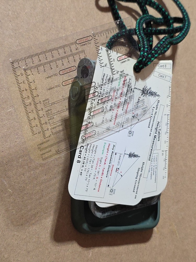 Brunton TruArc20 Mirror Compass Used