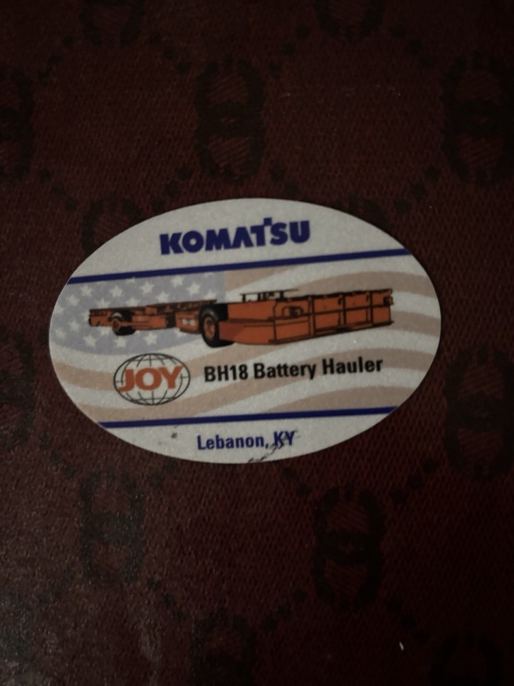 Joy Coal Mining sticker (2025 Listing) Item 930