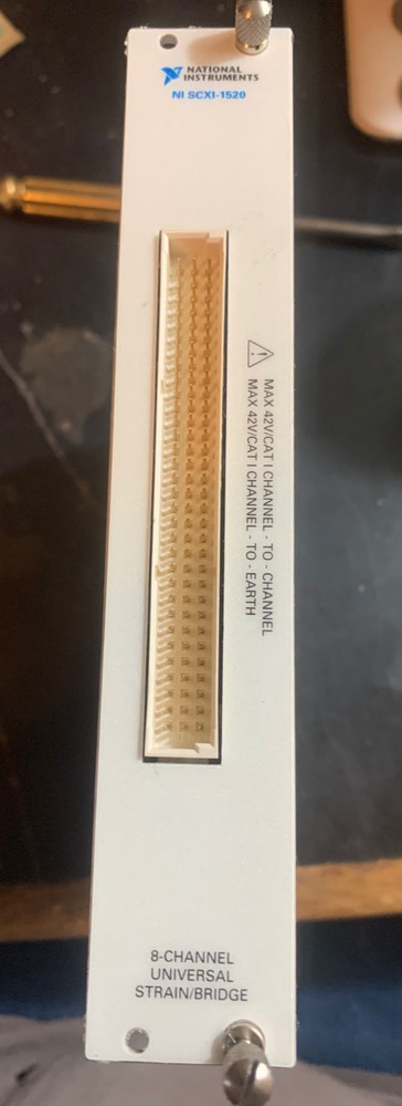 National Instruments NI SCXI-1520 Strain/Bridge Input Module
