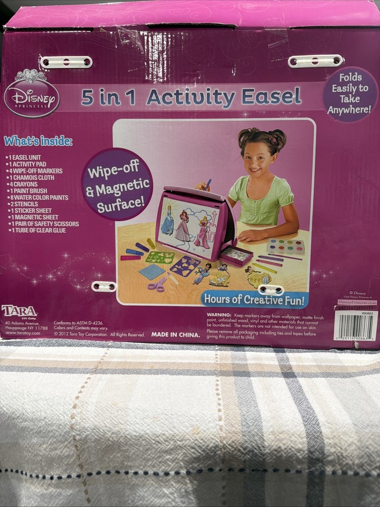 Disney Princess 5 In 1 Activity Easel