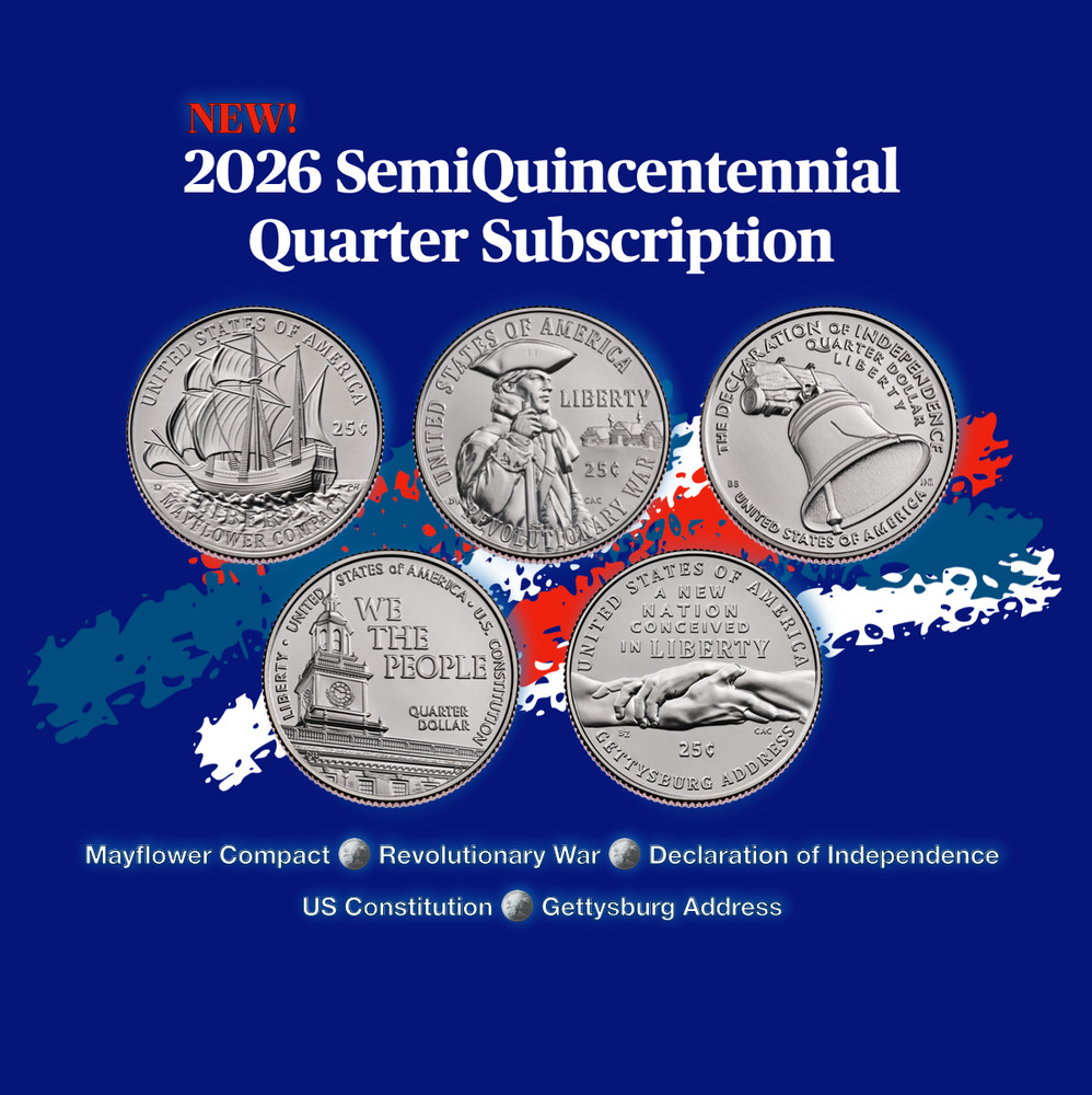 🔥2026-P SemiQuincentennial 🇺🇸Quarters / SUBSCRIPTION / FROM MINT / *PRESALE