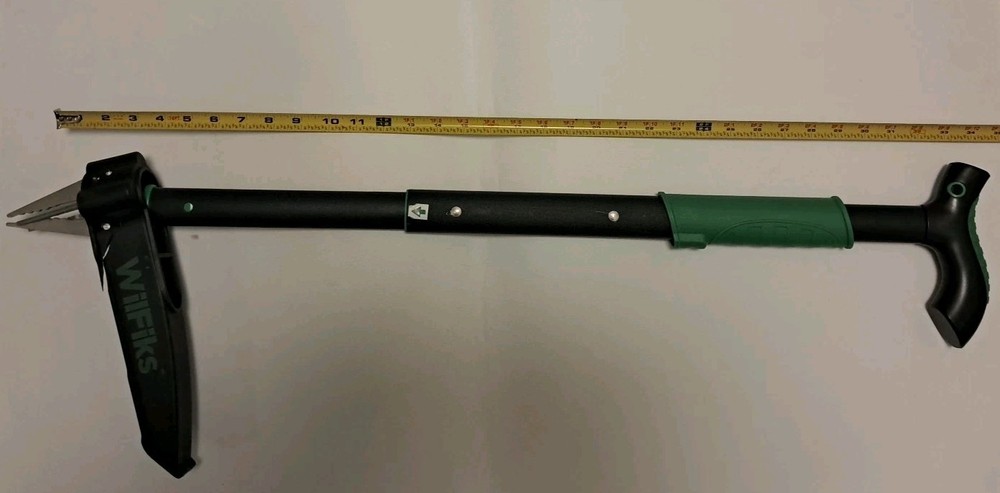 ADJUSTABLE WEED PULLER TOOL 36-45" STAND UP WEEDER WITH 4-CLAW HEAD AND EJECTOR