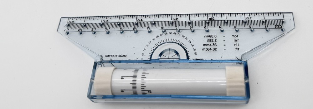 Parallel Rolling Ruler-set of two-Waika- for technical drawing and architects