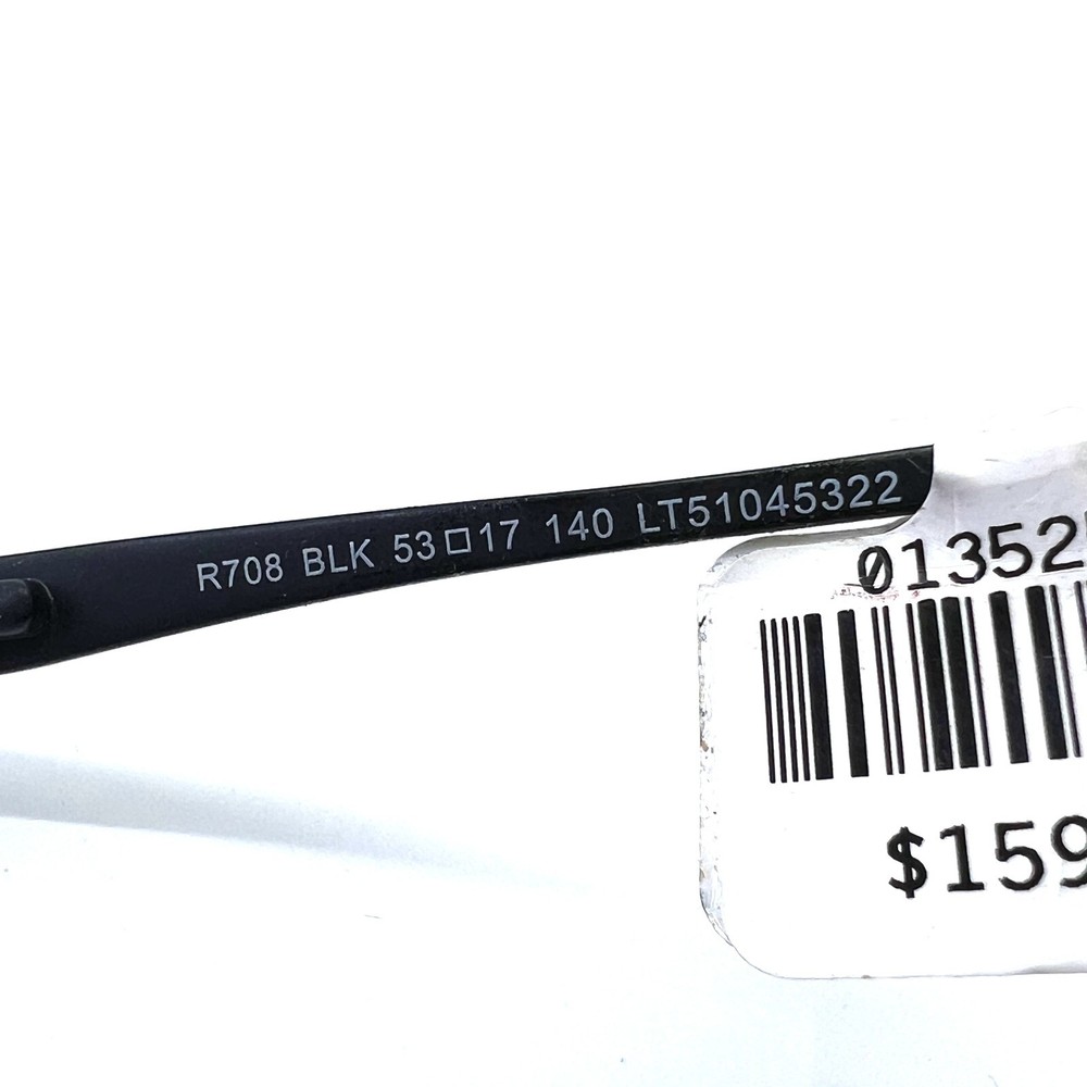 Realtree EDGE R708 blk Eyeglasses Frames Black Black Rectangular 53-17-140