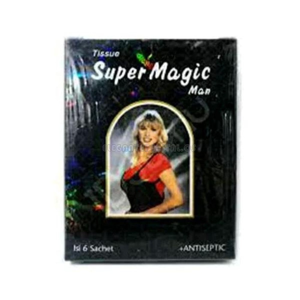 Super Antiseptic Magic Wet Tissue Longer Sex delayed ejaculation 3 box (18 pcs)